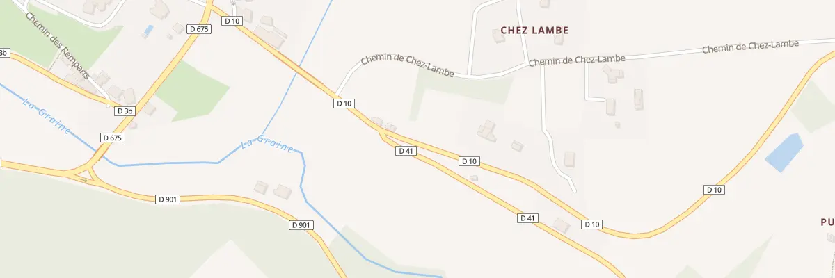 Plan du 5122D Chez Lambe à Rochechouart