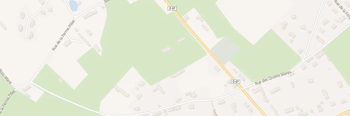 Plan du 261 Rte de Doudeville à Berville-en-Caux