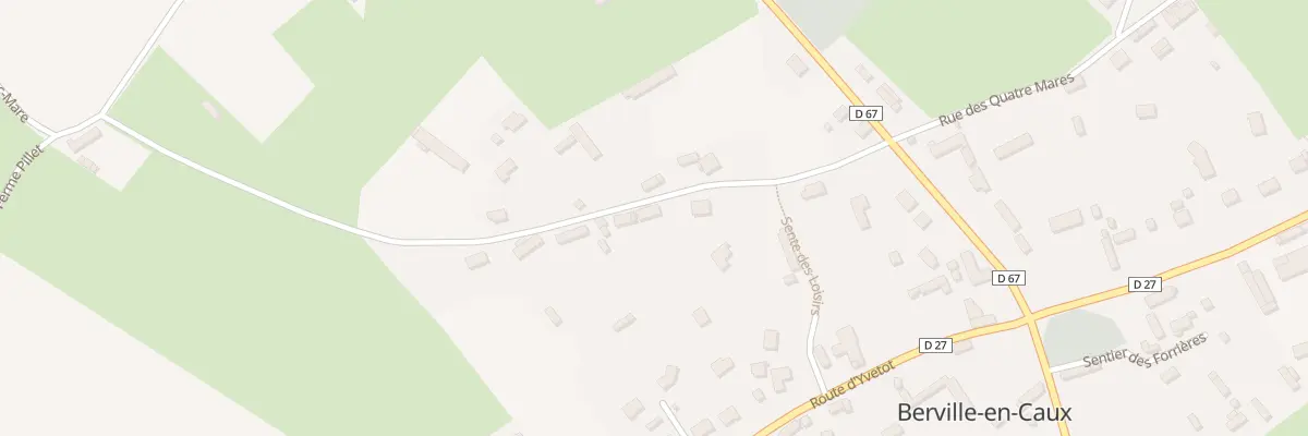 Plan du 161 Rue de Bosc Mare à Berville-en-Caux