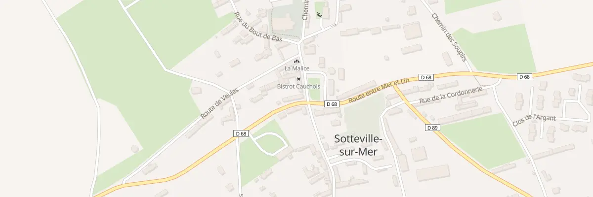 Plan du 2 Rte Entre Mer et Lin à Sotteville-sur-Mer