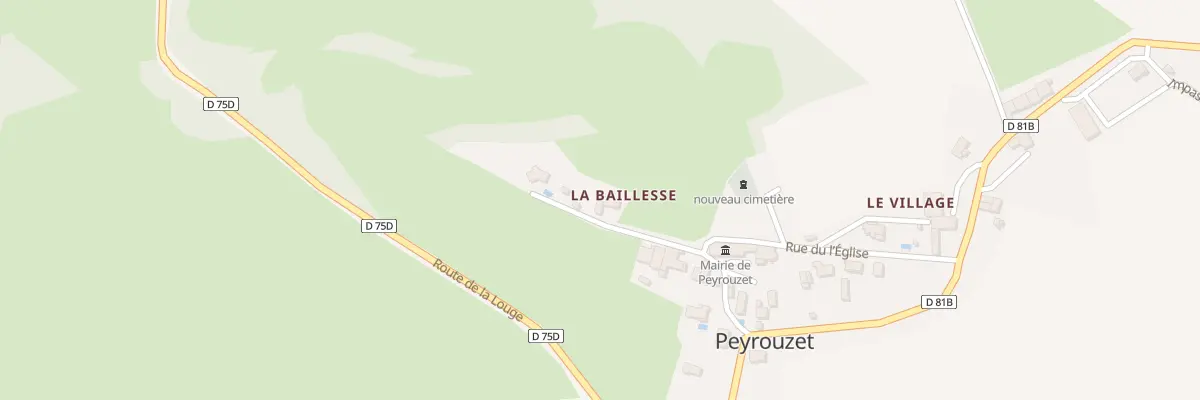 Plan du 37 La Baillesse à Peyrouzet