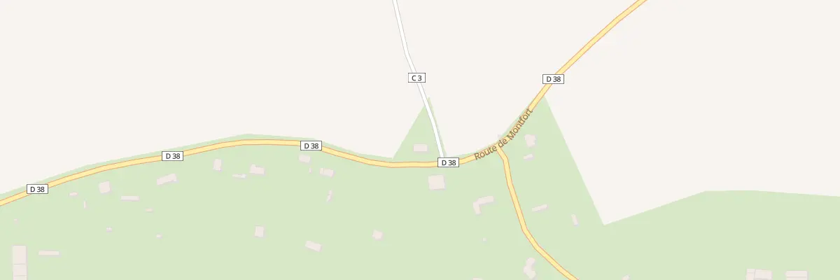Plan du 83 Rte de Montfort - Bosguerard aux Monts du Roumois