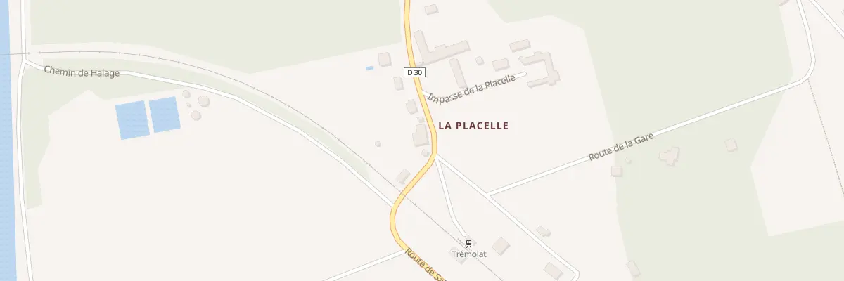 Plan du 994 Rte de la Gare à Trélissac