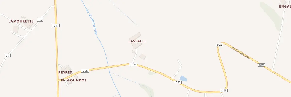 Plan du 5020 Lassale à Marsac