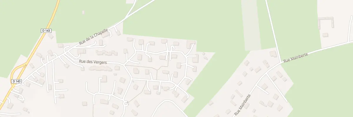 Plan du 243 Rue des Benedictins à Jumièges