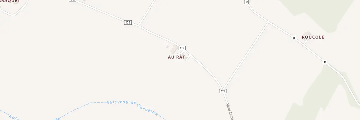 Plan du 721 Vc Voie Communale N 9 à Saint-Antoine