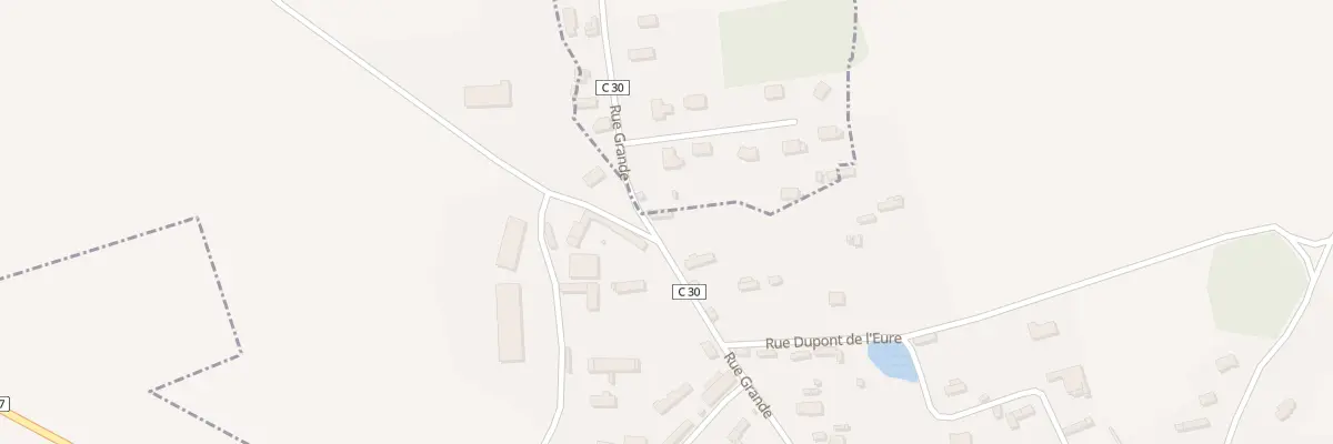 Plan du 1 Rue Grande à Sainte-Opportune-du-Bosc