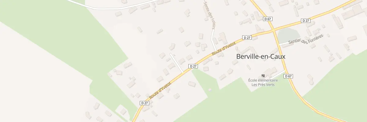 Plan du 220 Rte d’Yvetot à Berville-en-Caux