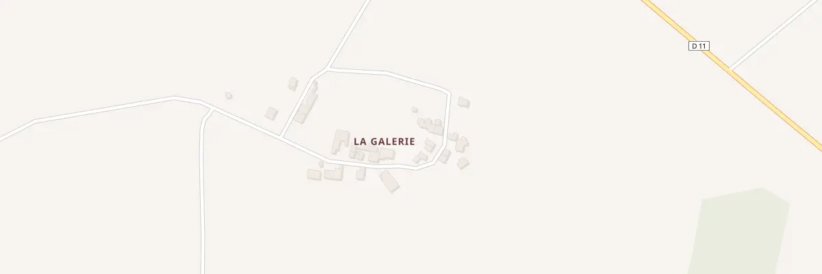 Plan du 15 La Galerie à La Bussière