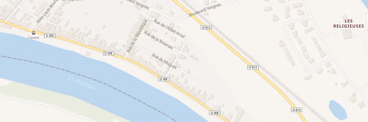 Plan du 6 Rue Kléber à Lamagistère