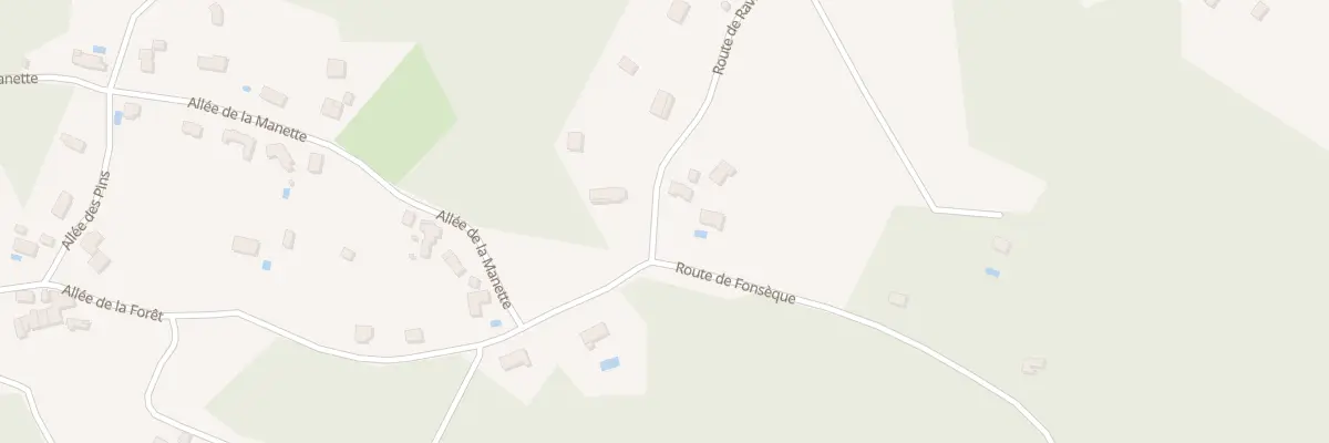 Plan du 1 Rte de Ravine à Antonne-et-Trigonant