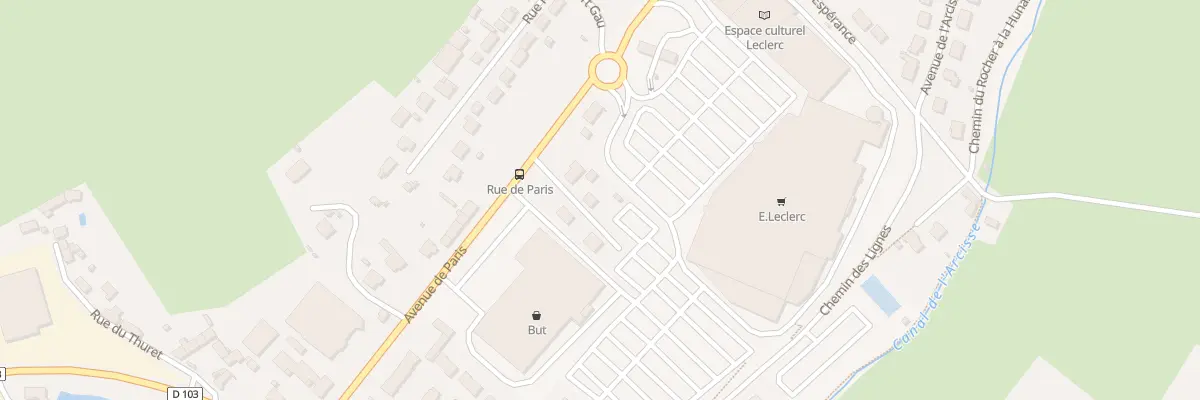 Plan du 3 Rue du Clos des Champs à Arcisses