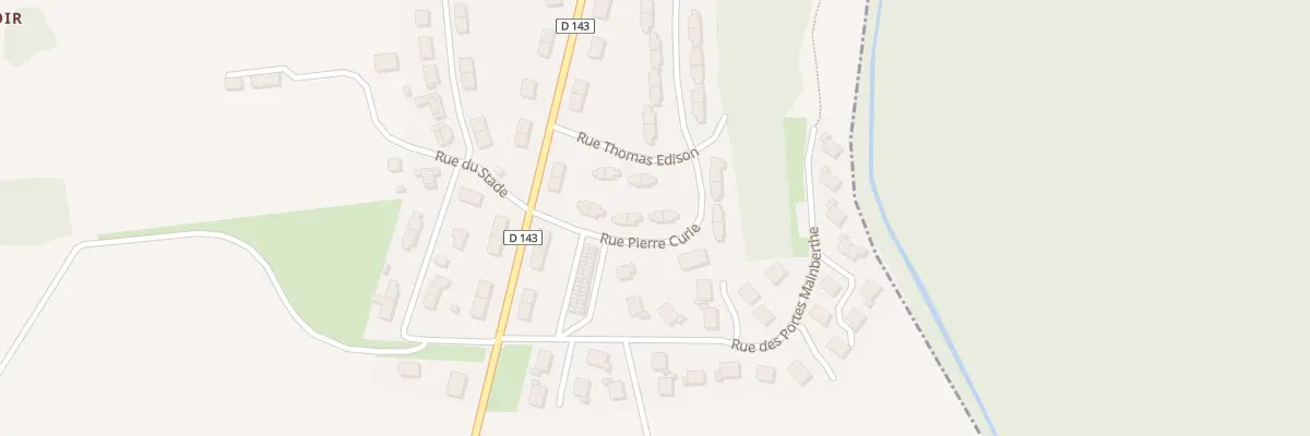 Plan du 91 Rue Pierre Curie à Yainville