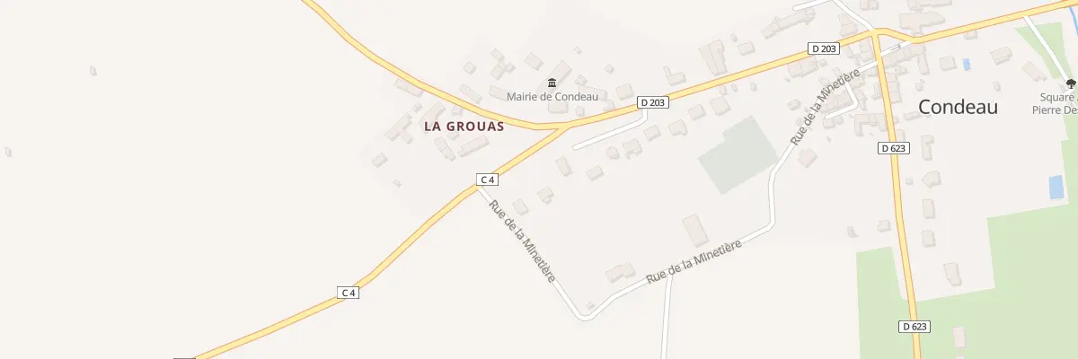 Plan du 1 Rue de la Bruyère à Sablons sur Huisne