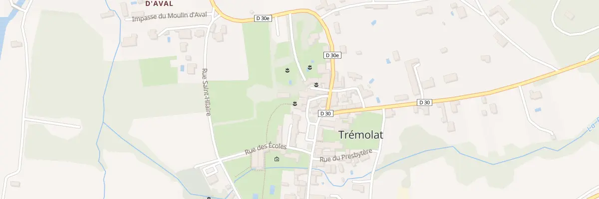 Plan du 39 Rue des Boulangers à Trémolat