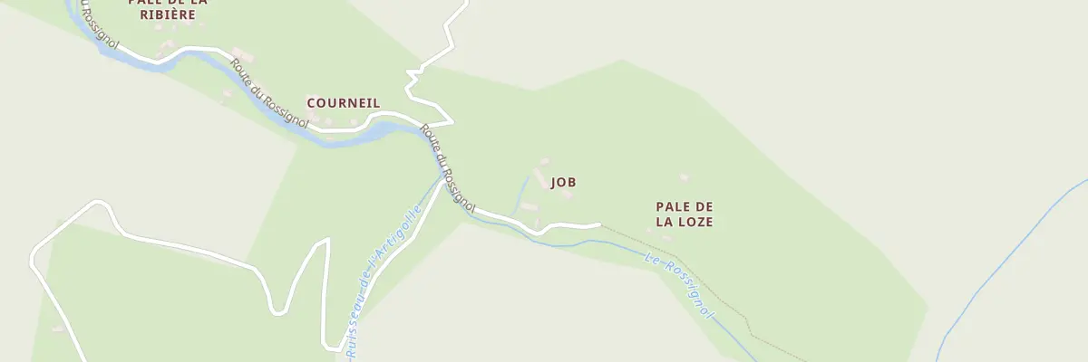 Plan du 105 Job à Milhas