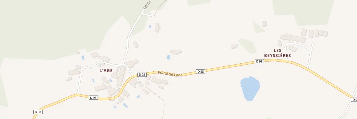 Plan du 144B La Terre du Fuchier à Saint-Martin-de-Fressengeas