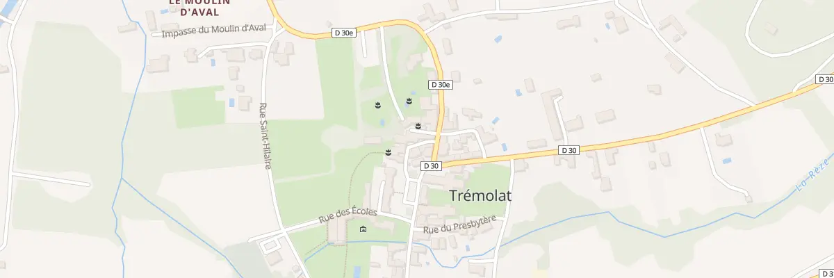 Plan du 51 Rue des Boulangers à Trémolat