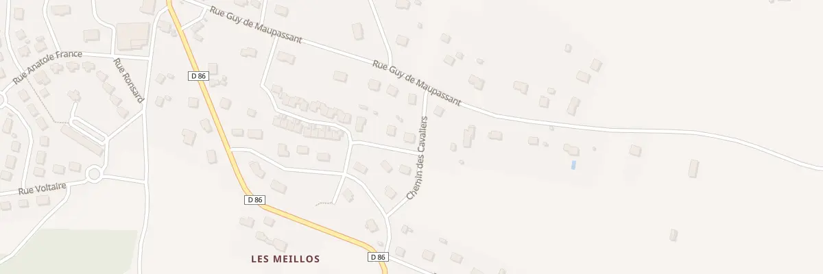 Plan du 7 Rue Claude Nougaro à Saillat-sur-Vienne