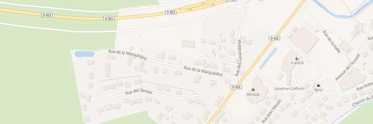 Plan du 12 Rue de la Marquisiére à Arcisses