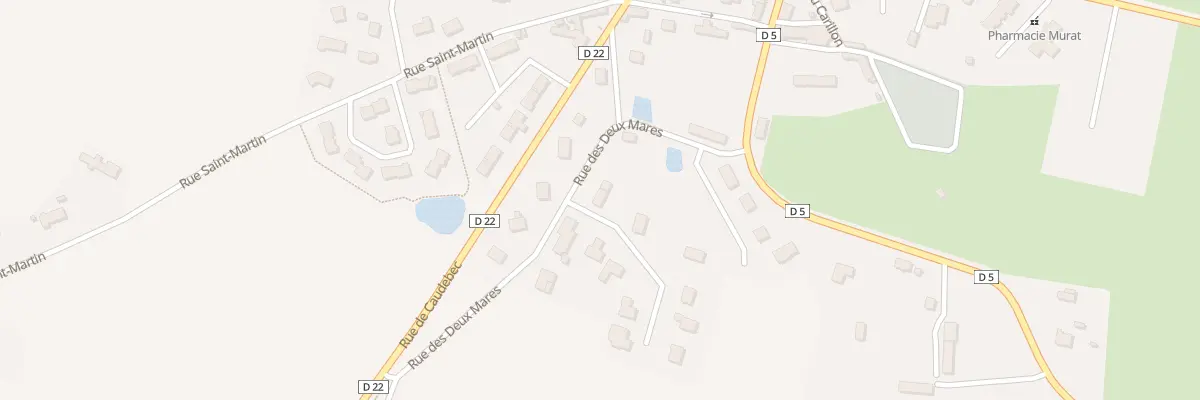 Plan du 141 Rue des Deux Mares à Saint Martin de l’If