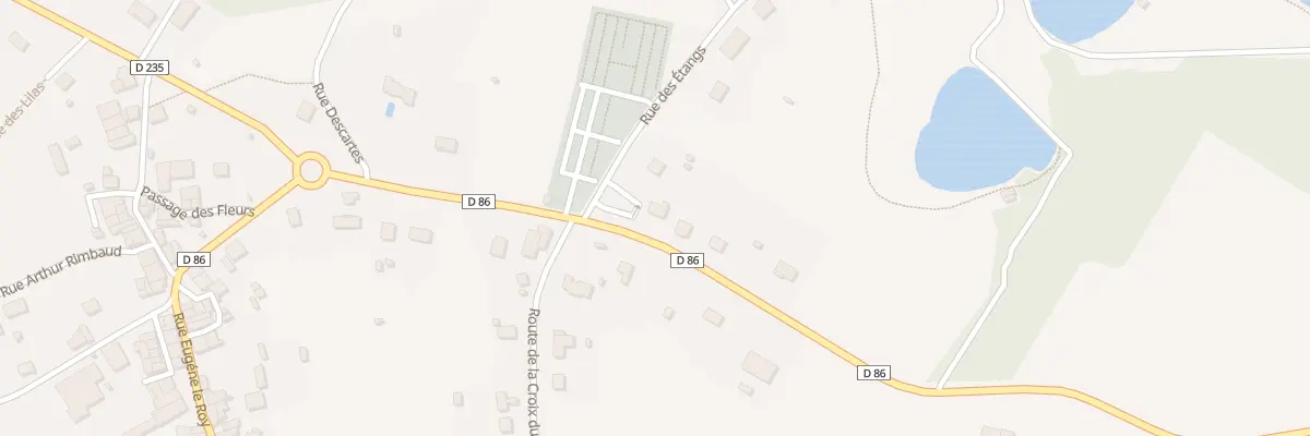 Plan du 3 Av Jean Moulin à Saillat-sur-Vienne