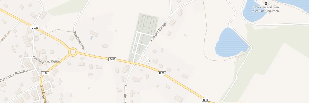 Plan du 2 Rue des Etangs à Saillat-sur-Vienne