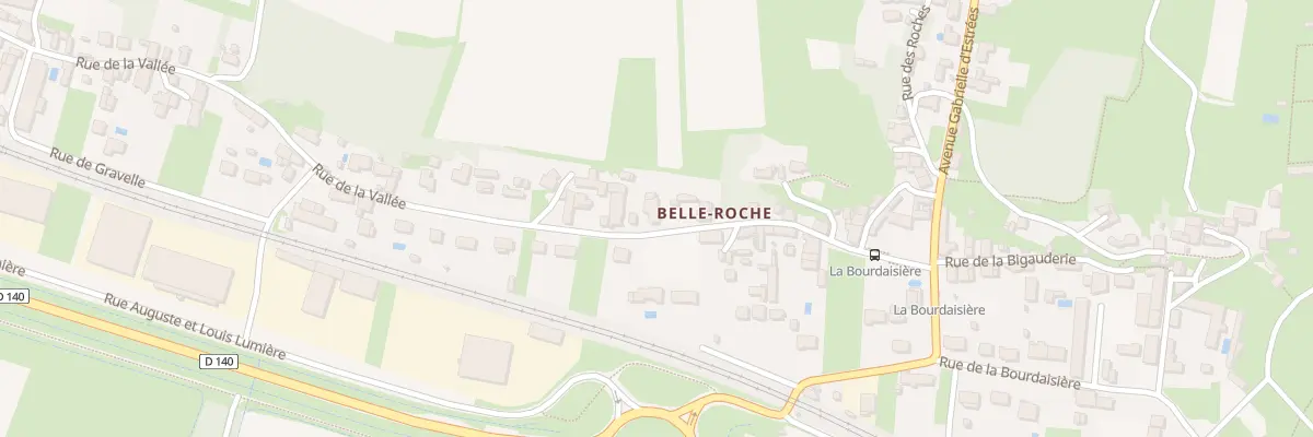 Plan du 14 Rue de la Vallée à Montlouis-sur-Loire