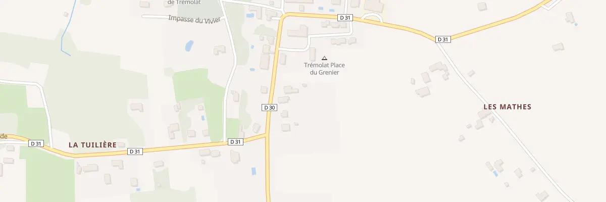 Plan du 337 Rue Aubé de Bracquemont à Trémolat