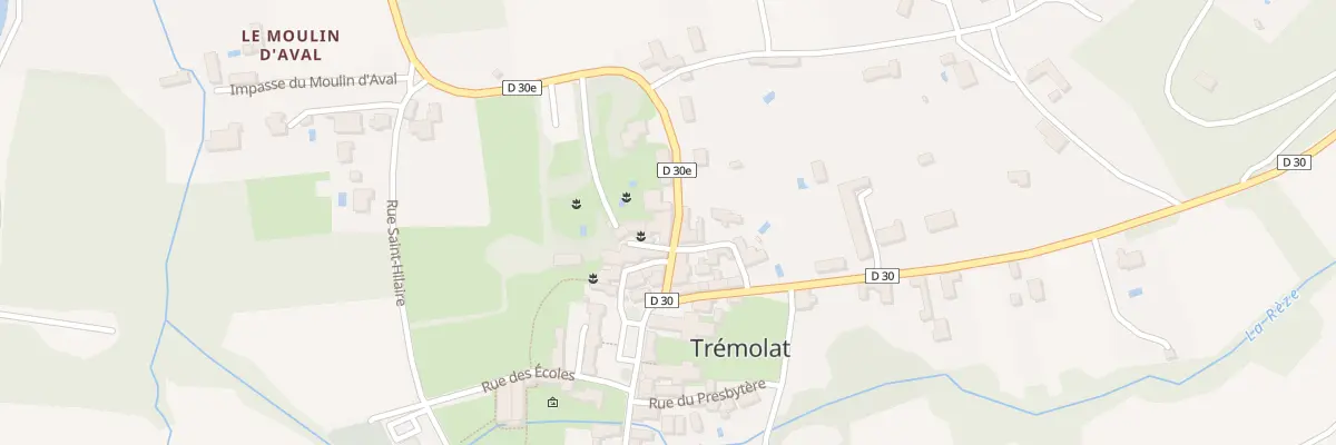 Plan du 65 Rue Bertran de Born à Trémolat