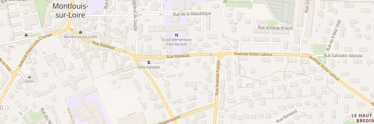 Plan du 32 Rue Rabelais à Montlouis-sur-Loire