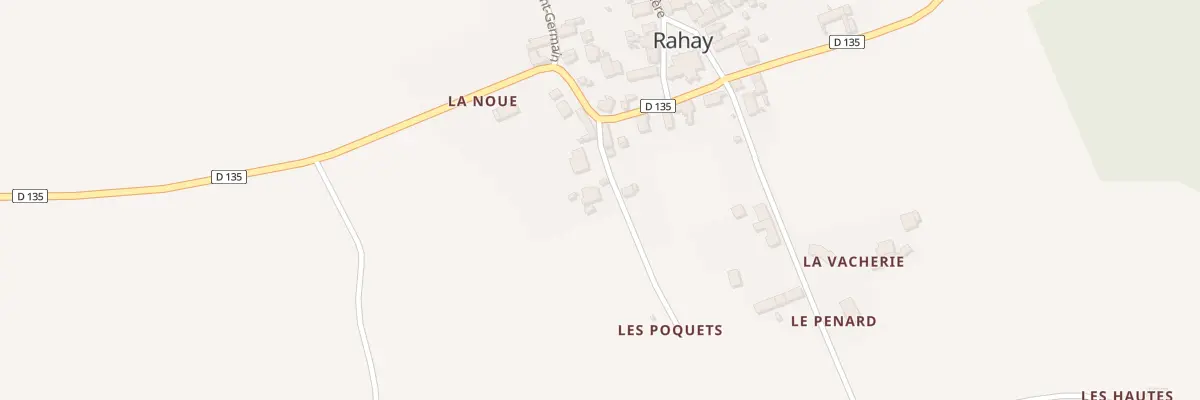 Plan du 2 Imp des Poquets à Rahay