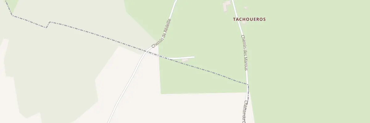 Plan du 97 Marous à Couret