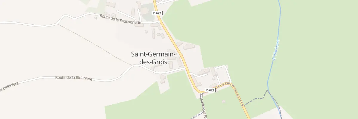 Plan du 5014 Le Ruisseau à Saint-Germain-des-Grois