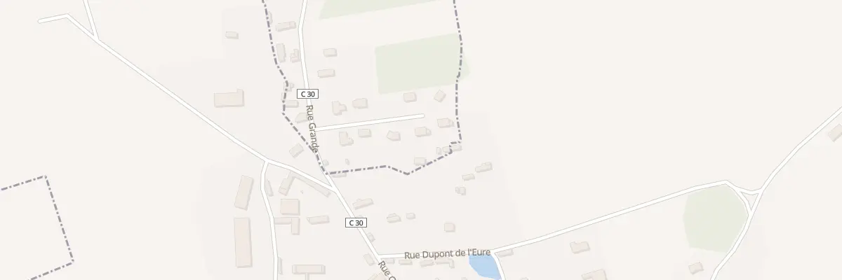 Plan du Bout de la Ville à Sainte-Opportune-du-Bosc