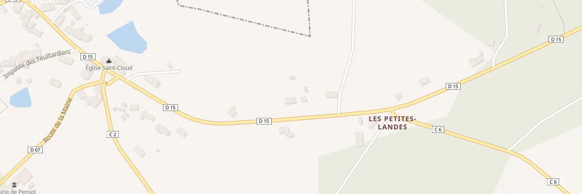 Plan du 5063A Les Trois Routes à Pensol