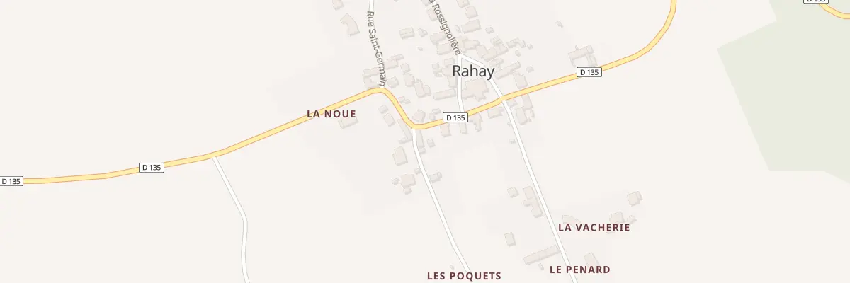 Plan du 7 Rue Saint Germain à Rahay