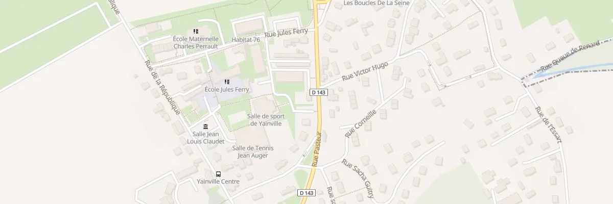 Plan du 219 Rue Pasteur à Yainville