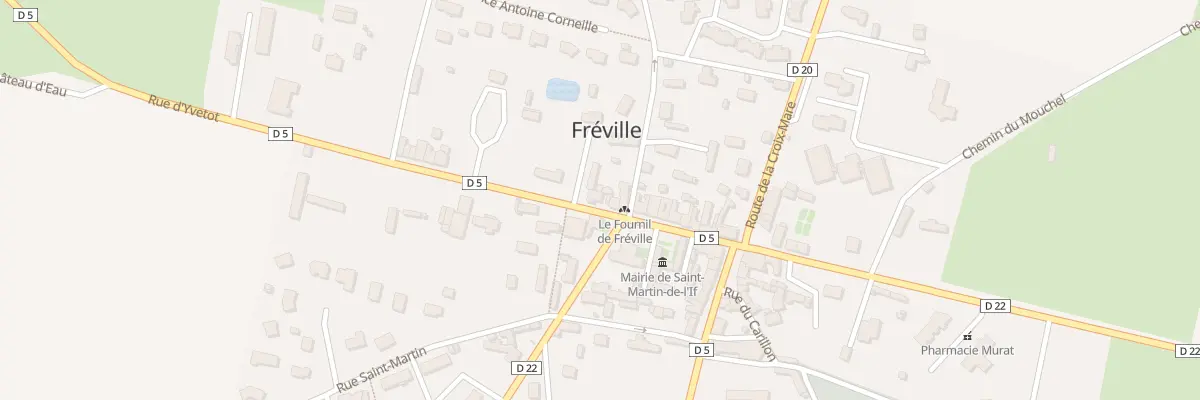 Plan du 110 Rue d’Yvetot - Freville à Saint Martin de l’If