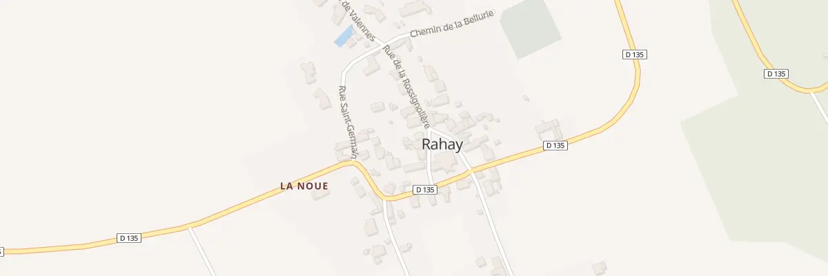 Plan du 7 Pl de l’Église à Rahay