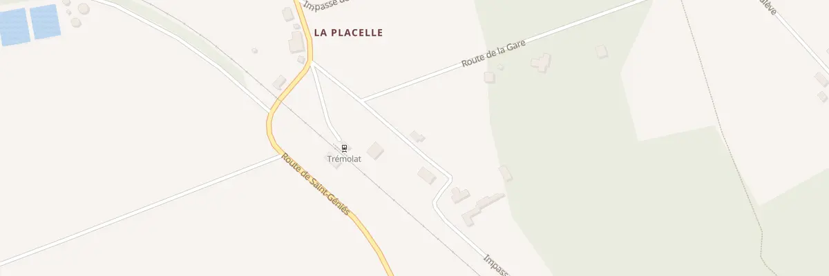 Plan du 93 Imp du Rouquet à Trémolat