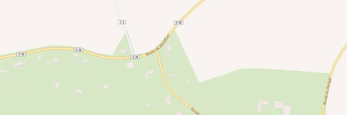 Plan du 3 Rte de la Petite Eglise aux Monts du Roumois