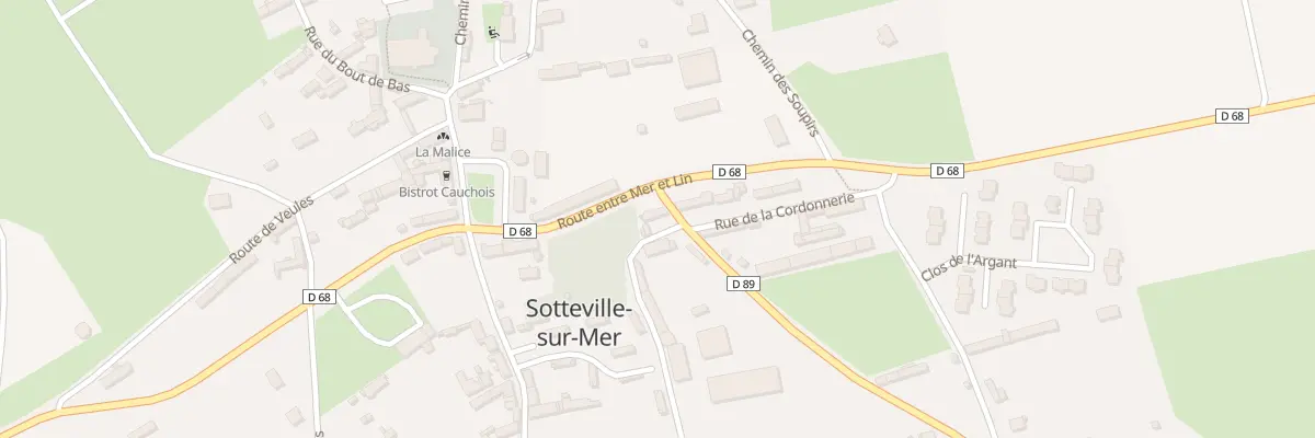 Plan du 14 Che des Douaniers à Sotteville-sur-Mer