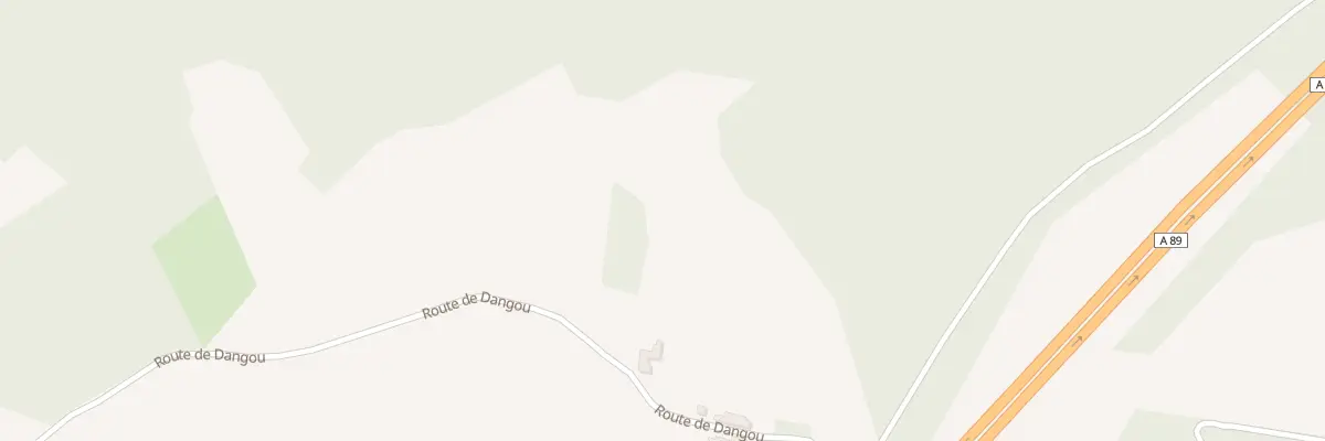 Plan du 1695 Rte de Dangou à Bassillac et Auberoche