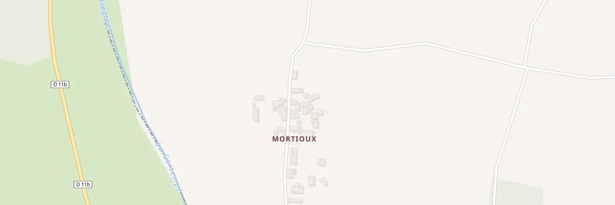 Plan du 26 Mortioux à Jouhet