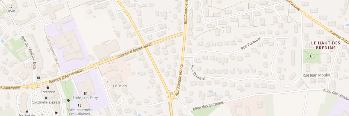 Plan du 26 Rue Anatole France à Montlouis-sur-Loire