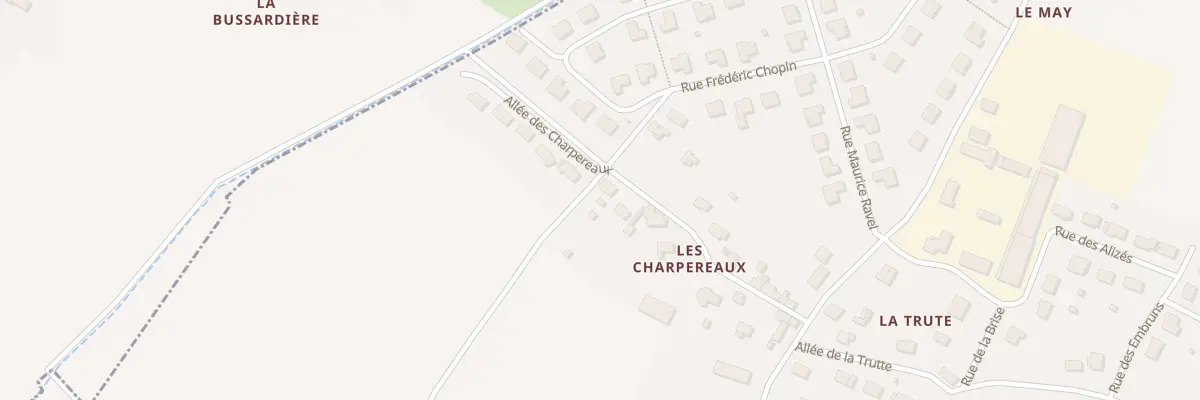 Plan du 304 Les Charpereaux à Azay-sur-Cher