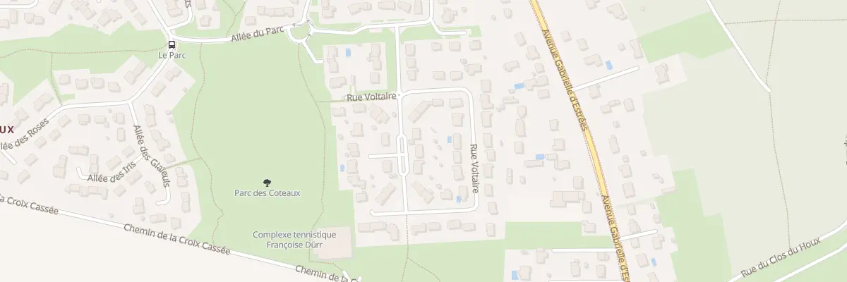 Plan du 11 Rue Denis Diderot à Montlouis-sur-Loire