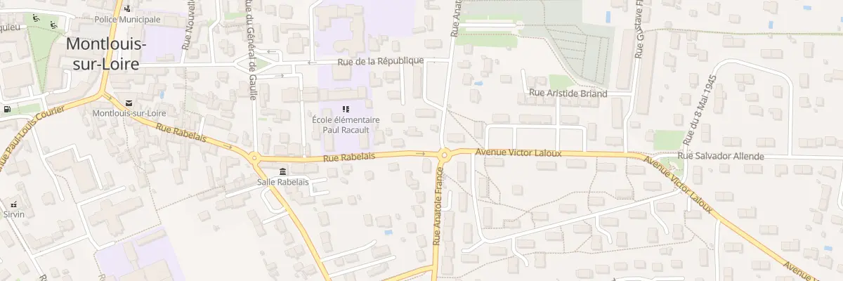 Plan du 27 Rue Rabelais à Montlouis-sur-Loire