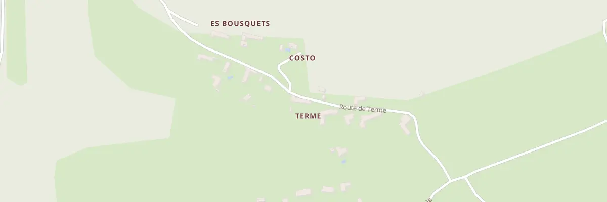 Plan du 277 Rte de Terme à Ganties